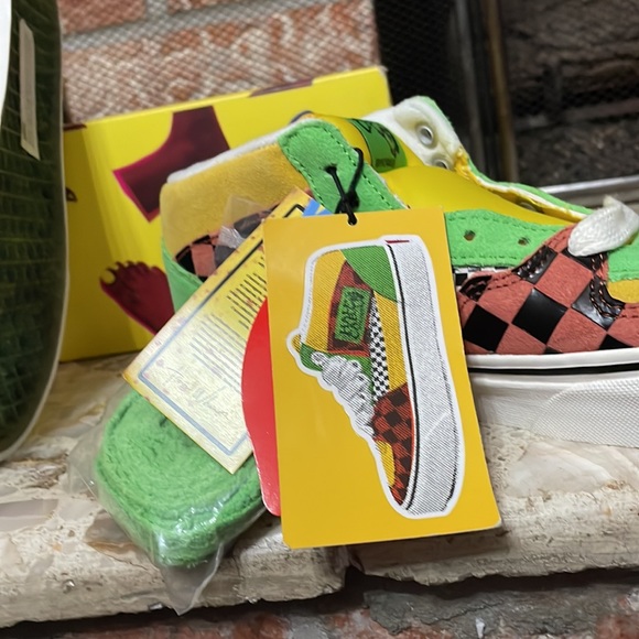 Vans half Cab Tierra Whack multi color checkerboard - Picture 9 of 14
